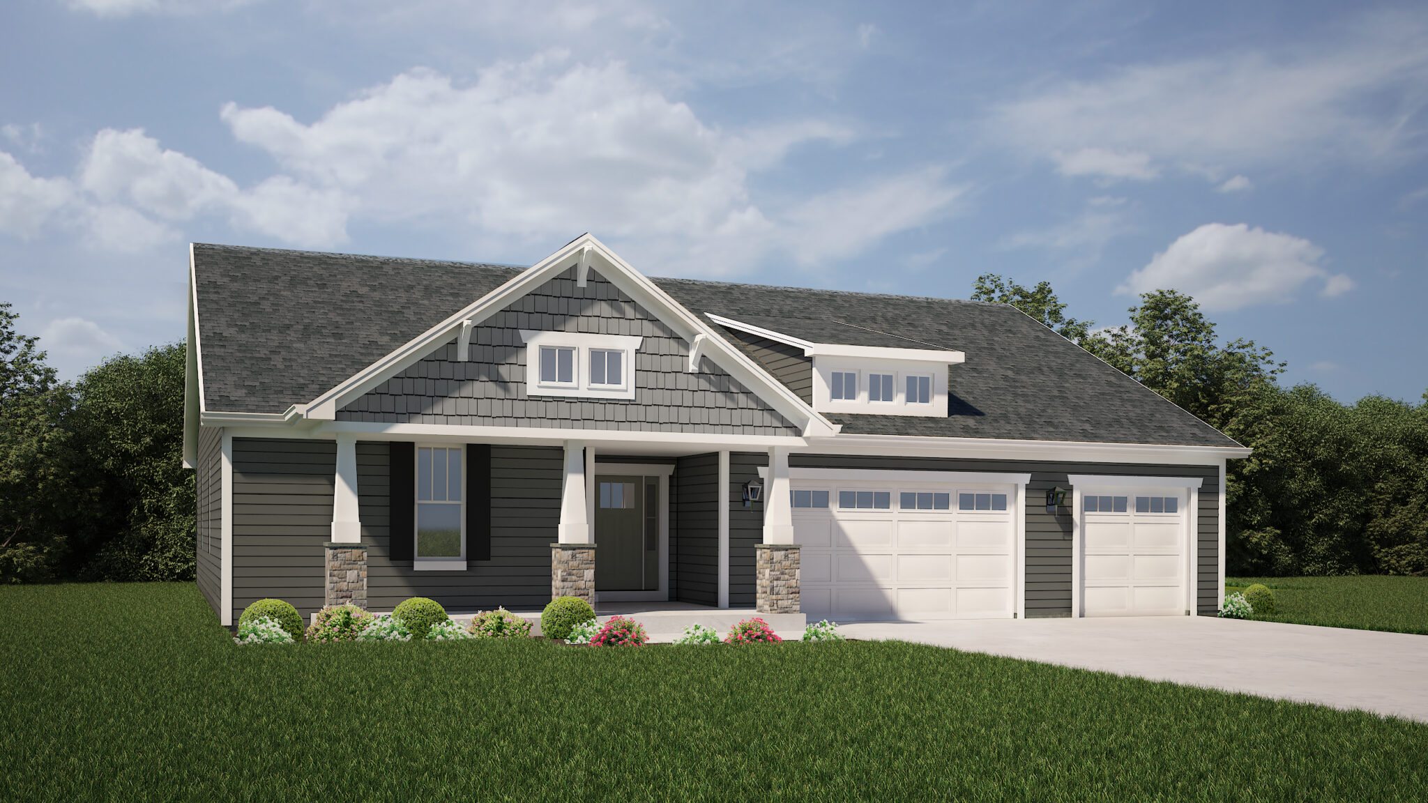 Charlotte Home Model Rendering
