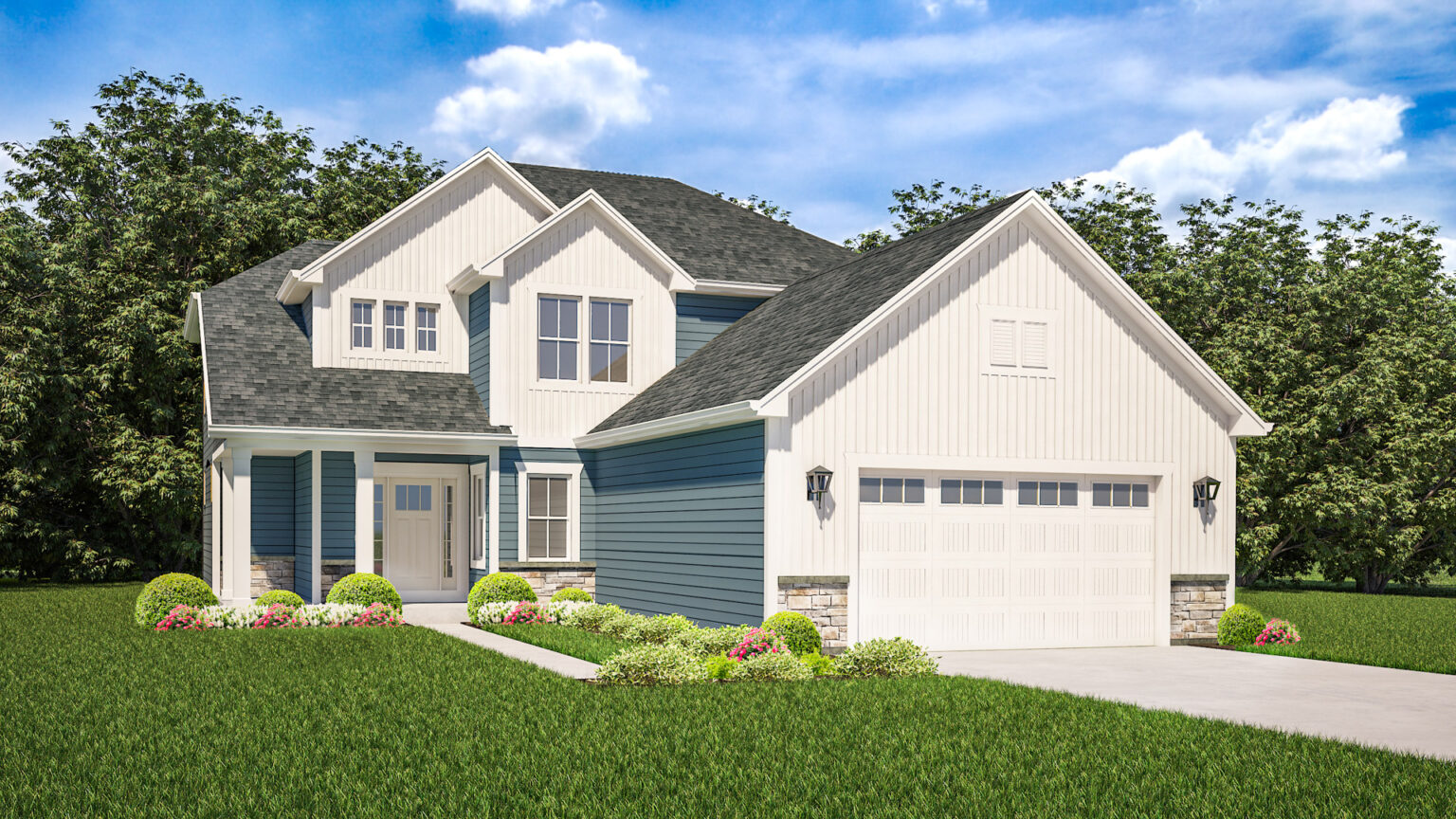 The Isabella Home Model Rendering Stepping Stone Home Wisconsin