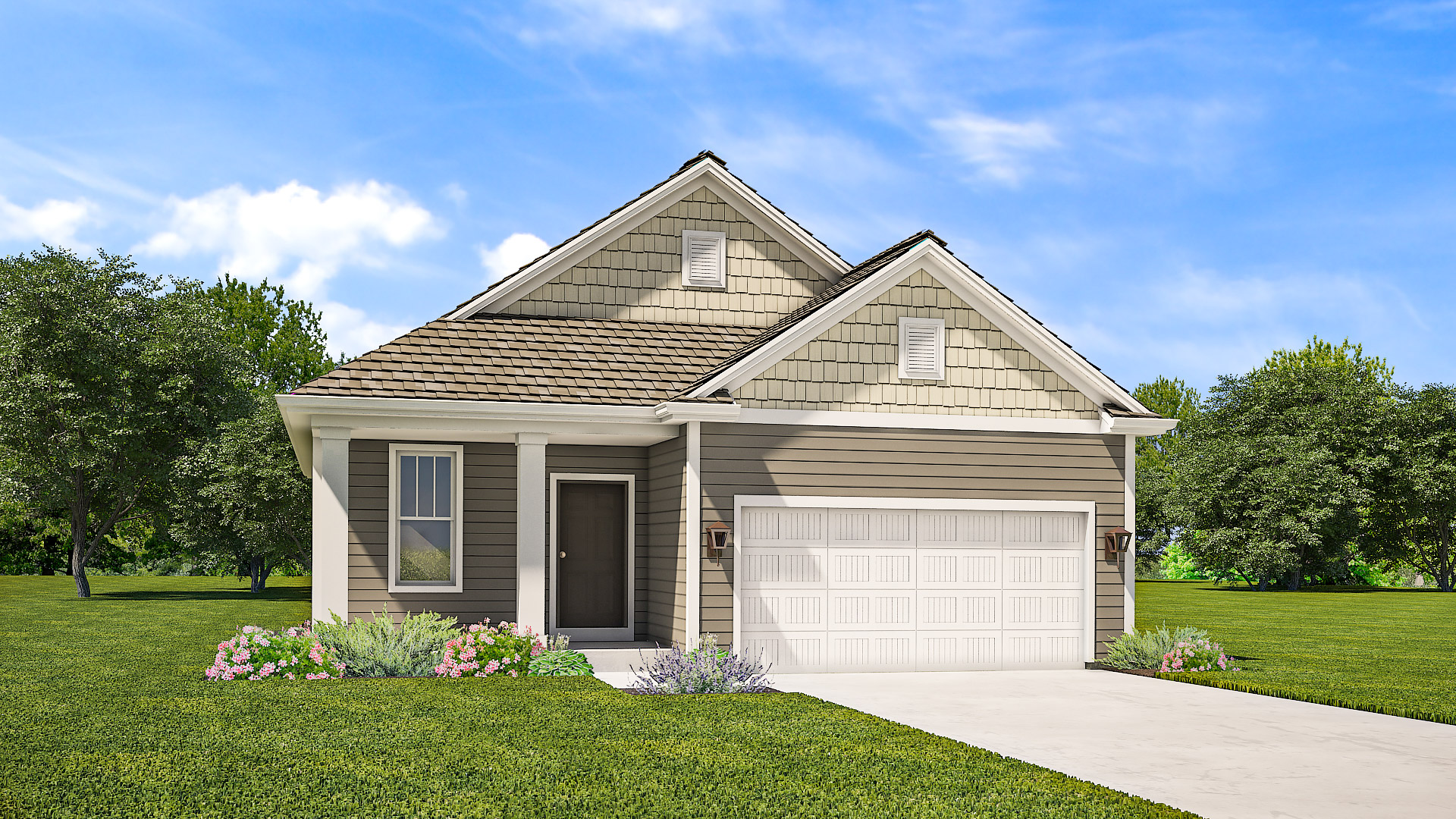 Spruce Home Model Rendering Stepping Stone Homes