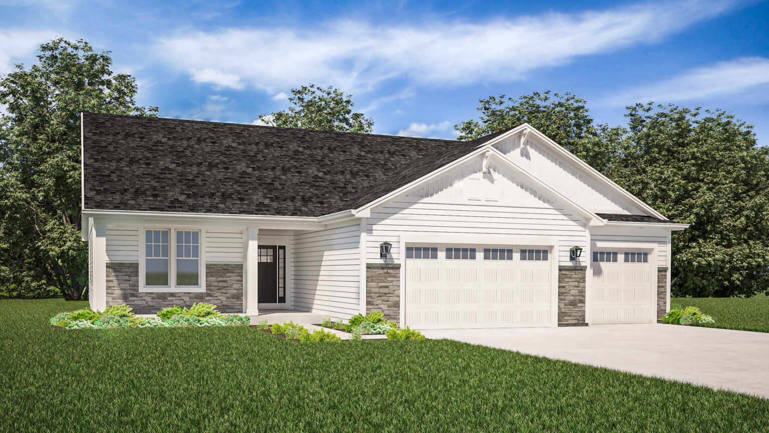 Stepping Stone Homes Celina Home Model Rendering