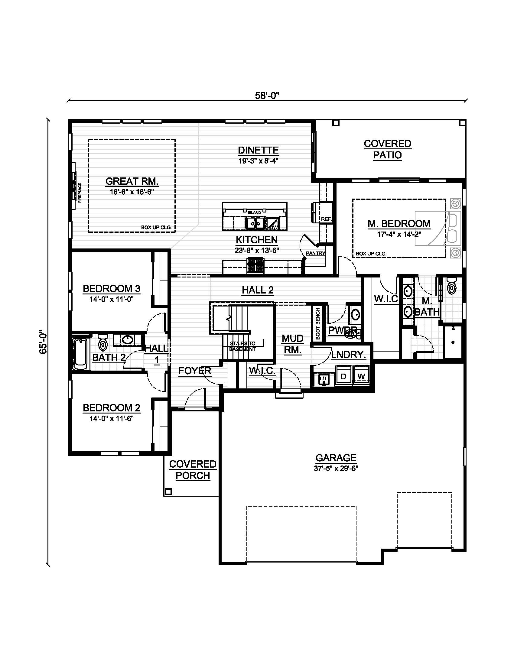 The Celina Floor Plan by Stepping Stone Homes