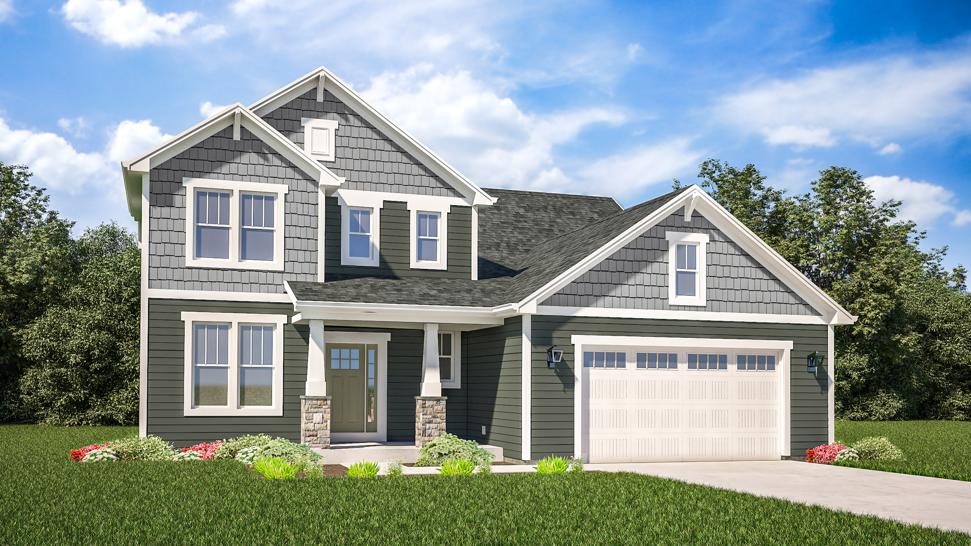 The Julia Home Model Rendering Stepping Stone Homes