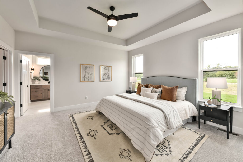The Elsa Master Bedroom by Stepping Stone Homes