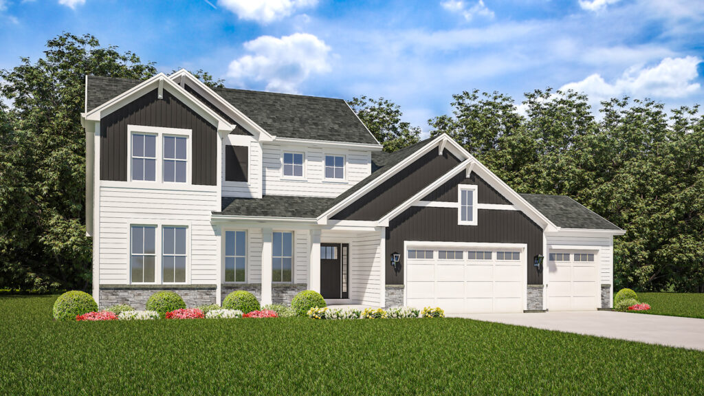 The Riley Home Model Rendering Stepping Stone Homes