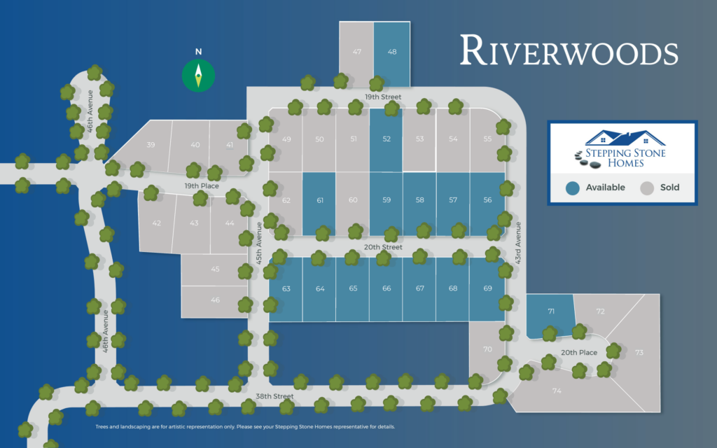 Stepping Stone Homes Riverwoods Community Map