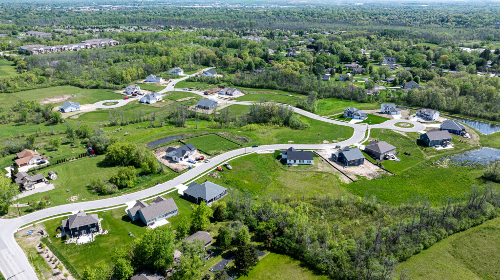 Edgewood Preserve New Home Community in Menomonee Falls Wisconsin