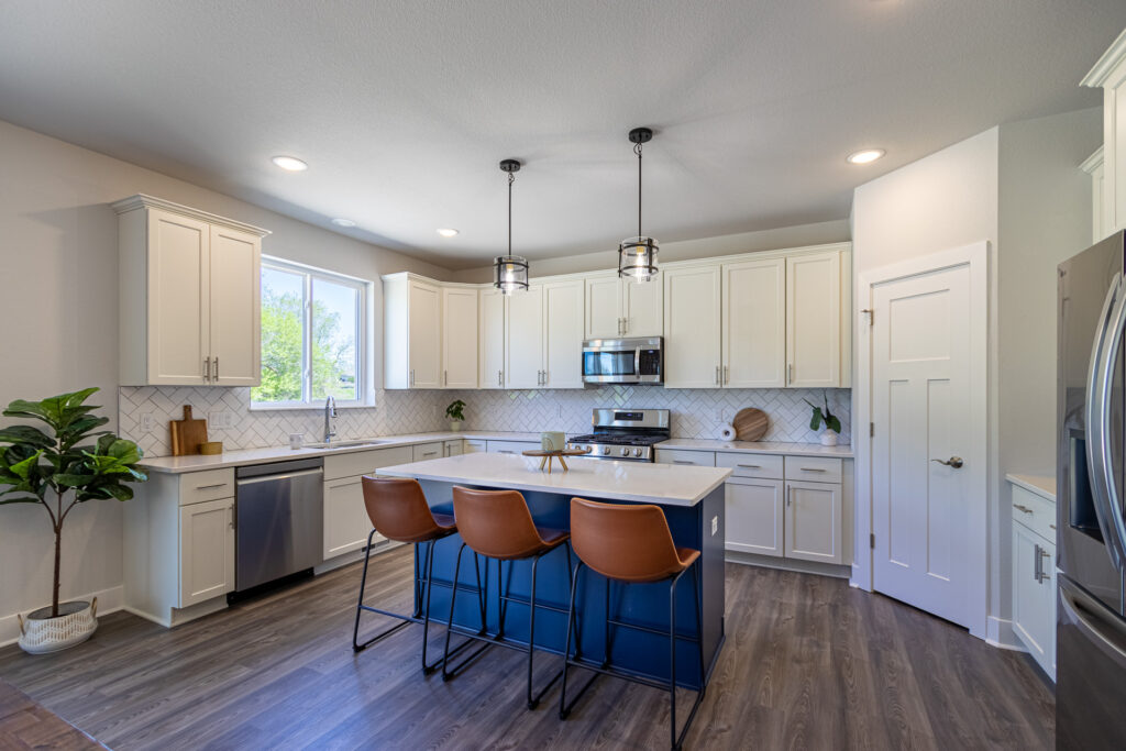 The Monona Kitchen by Stepping Stone Homes