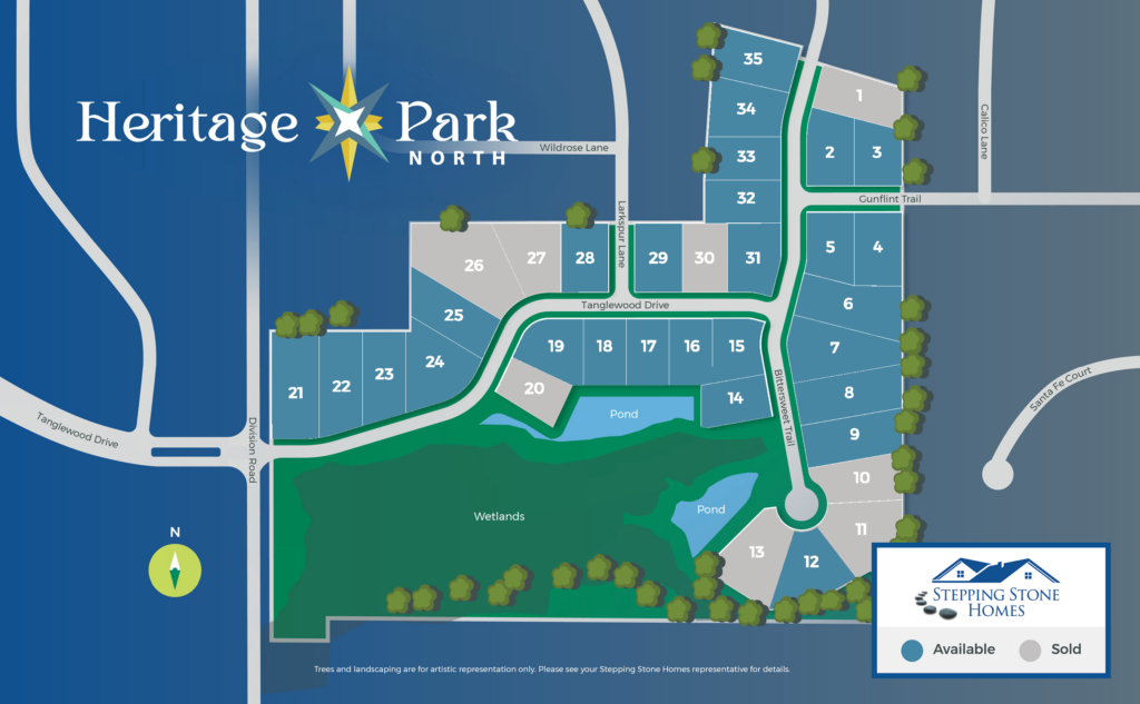 Heritage Park North New Home Community Map Germantown WI