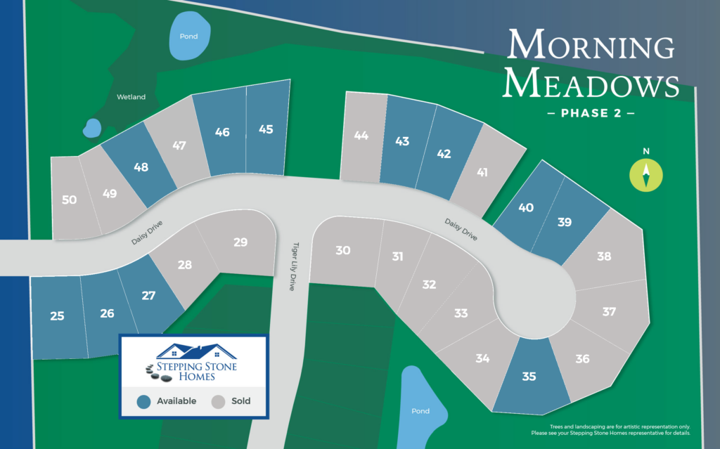 Morning Meadows New Home Community Map Jackson Wisconsin