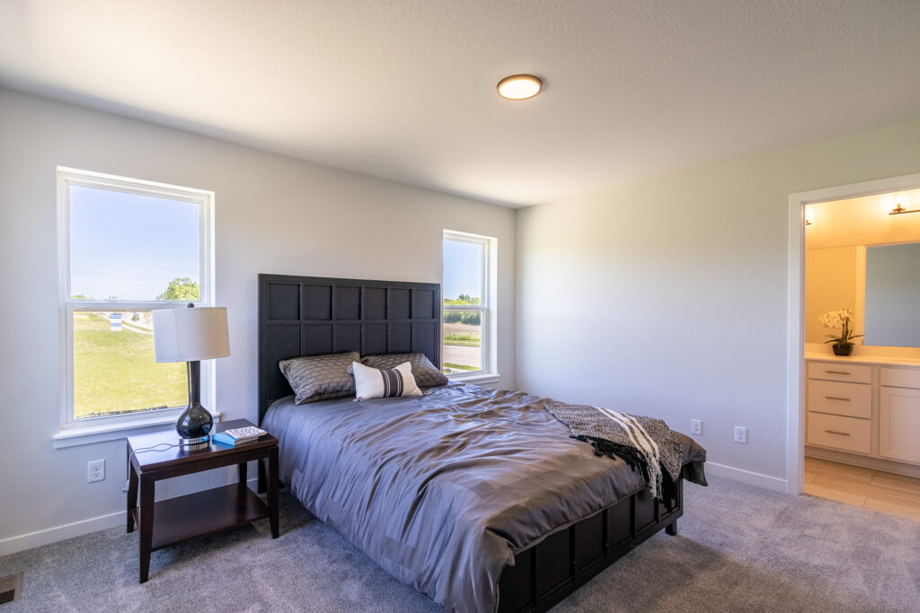 The Hudson Bedroom by Stepping Stone Homes