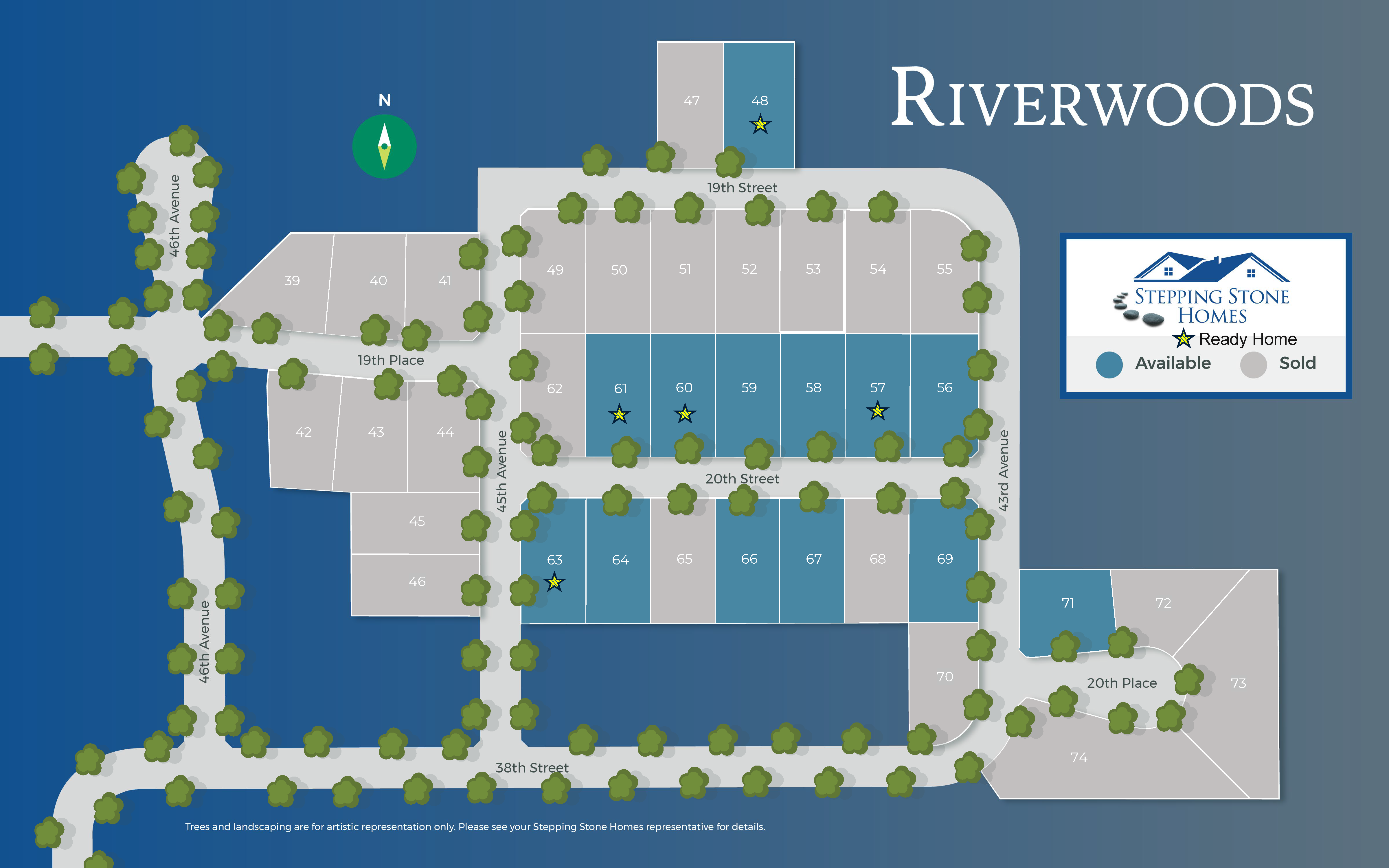 Riverwoods New Home Community Map in Kenosha WI by Stepping Stone Homes