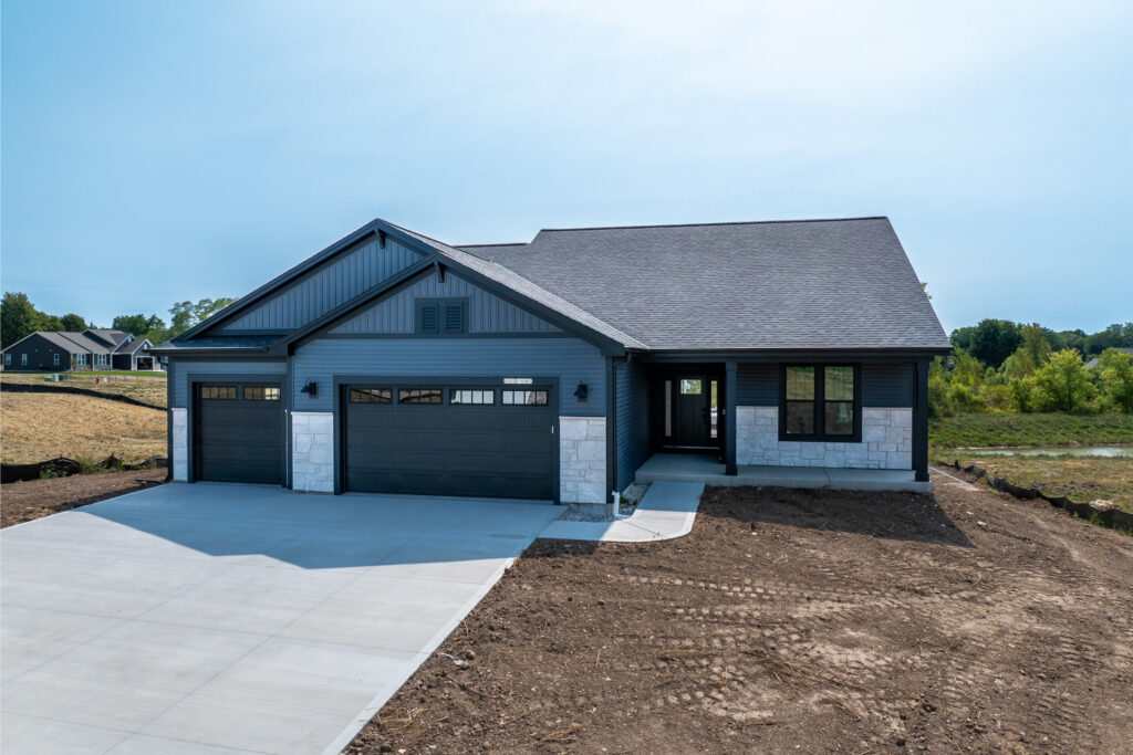 The Celina Exterior by Stepping Stone Homes