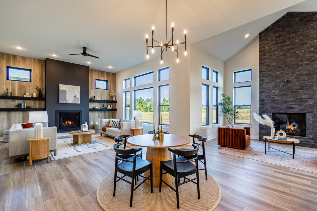 The Harley Parade Home Dinette by Stepping Stone Homes