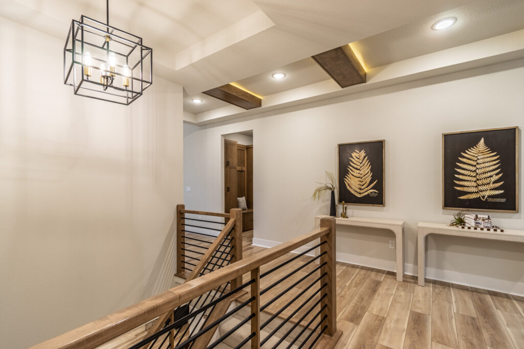 The Harley Parade Home Foyer by Stepping Stone Homes