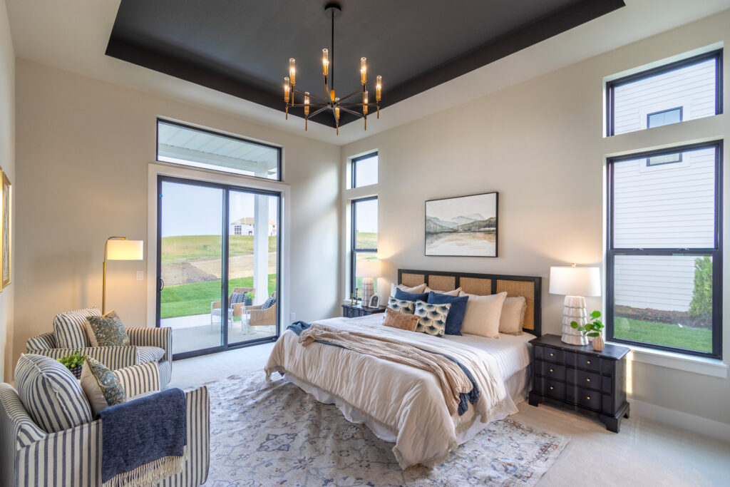 The Harley Parade Home Bedroom by Stepping Stone Homes