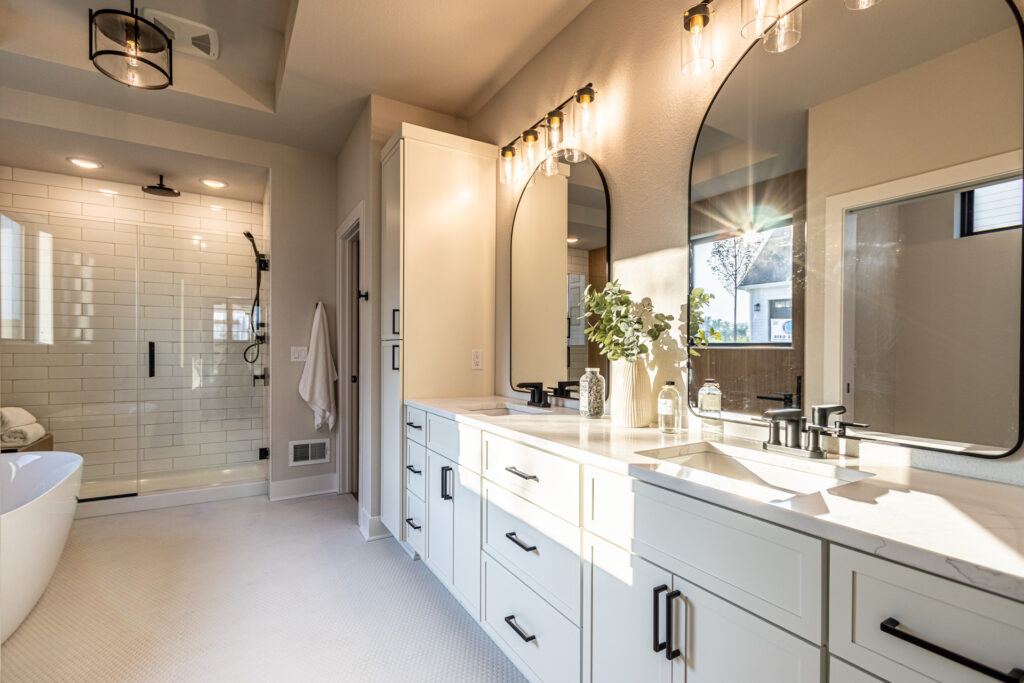 The Harley Parade Home Bathroom by Stepping Stone Homes