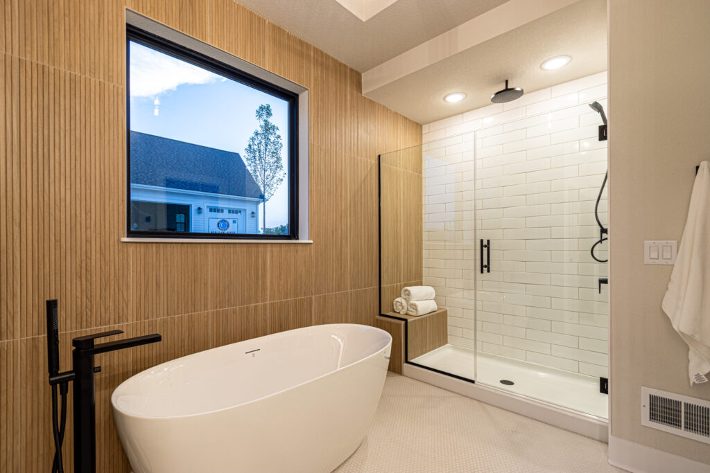 The Harley Parade Home Bathroom by Stepping Stone Homes