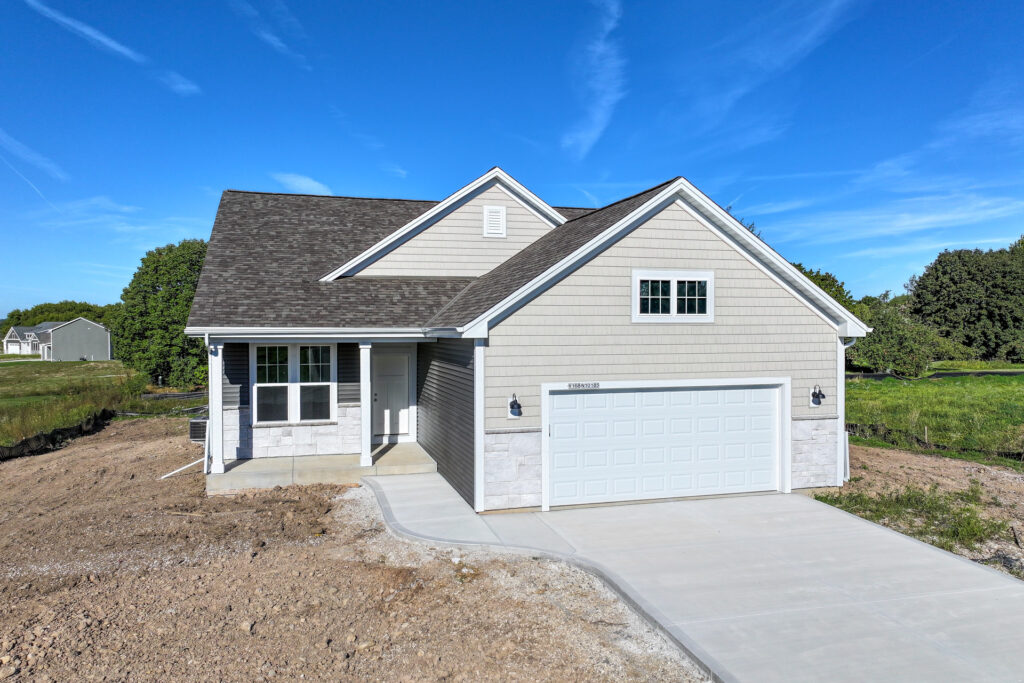 The Neenah Exterior by Stepping Stone Homes