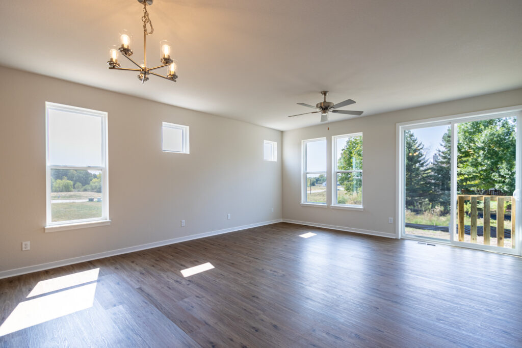 The Neenah Great Room by Stepping Stone Homes