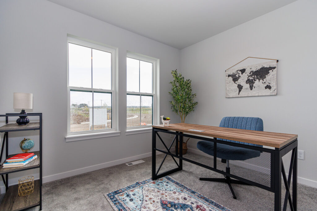 The Birch Office by Stepping Stone Homes