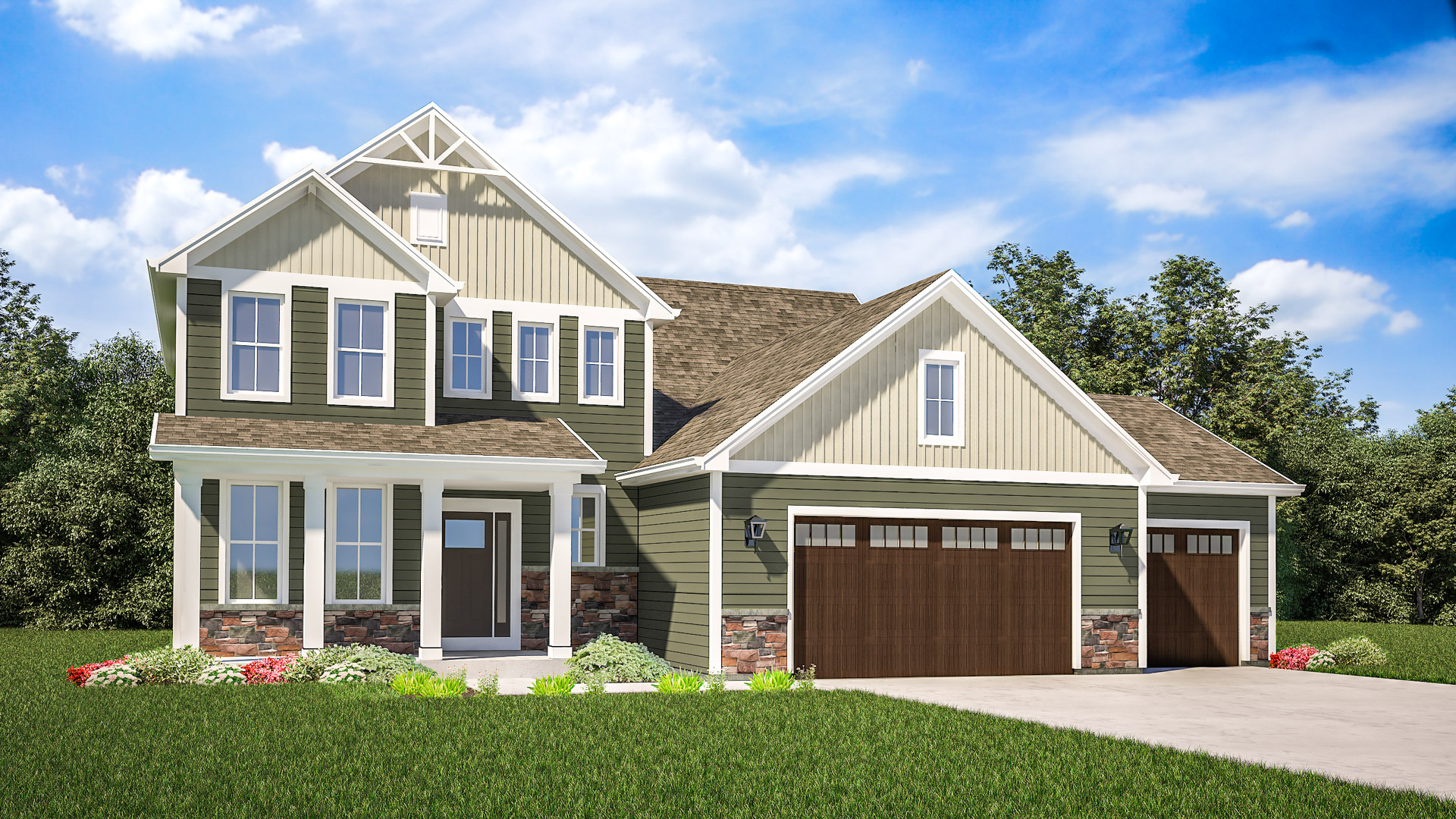 The Julia Home Model Rendering Stepping Stone Homes