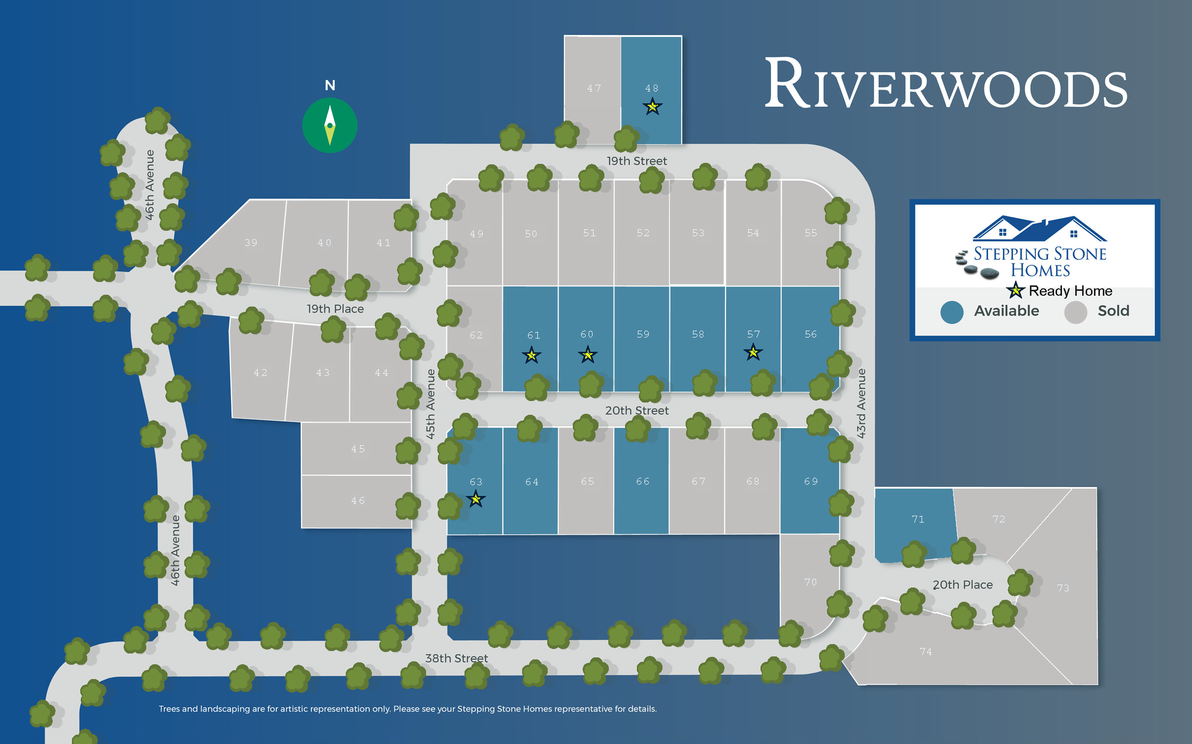 Riverwoods New Home Community Map in Kenosha WI by Stepping Stone Homes