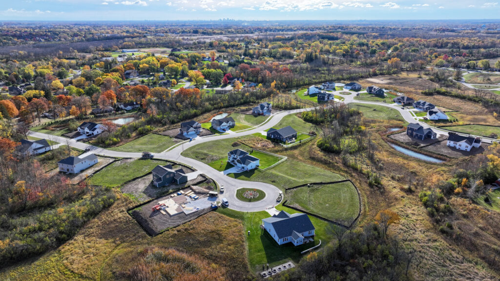 Edgewood Preserve New Home Community in Menomonee Falls Wisconsin