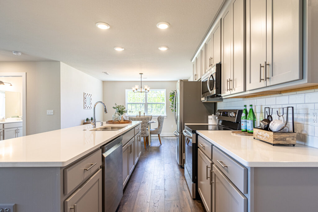 Quiet Meadows Upper Kitchen by Stepping Stone Homes