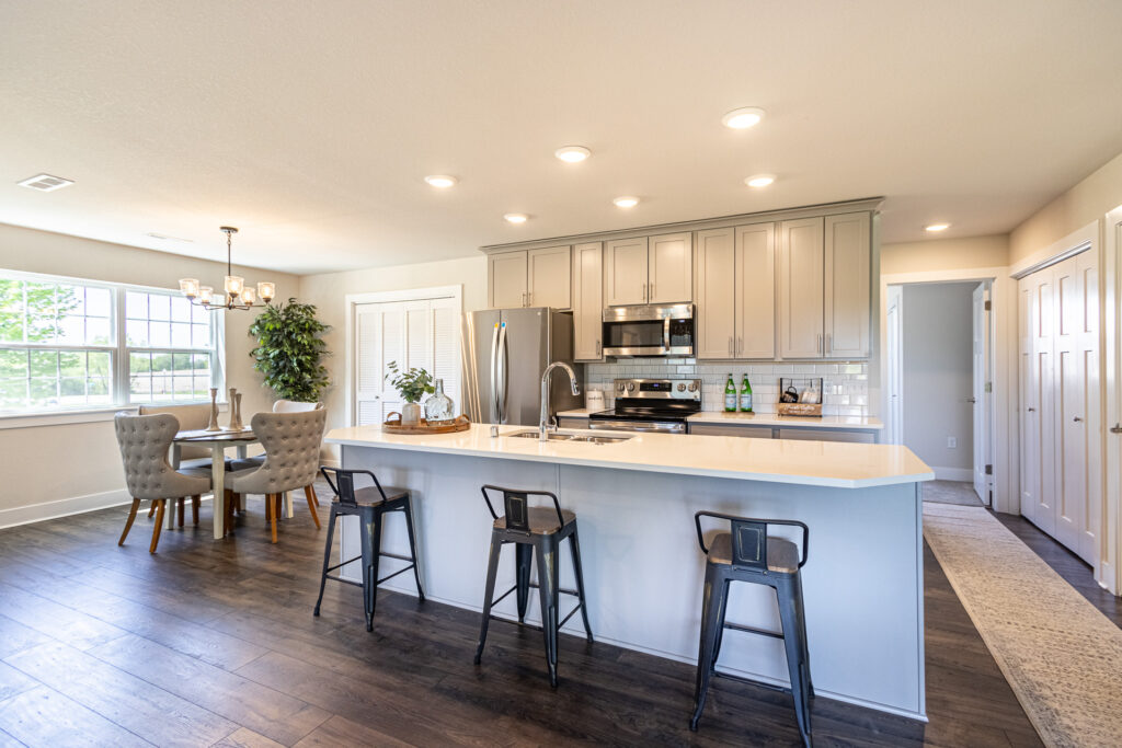 Quiet Meadows Upper Kitchen/Dinette by Stepping Stone Homes