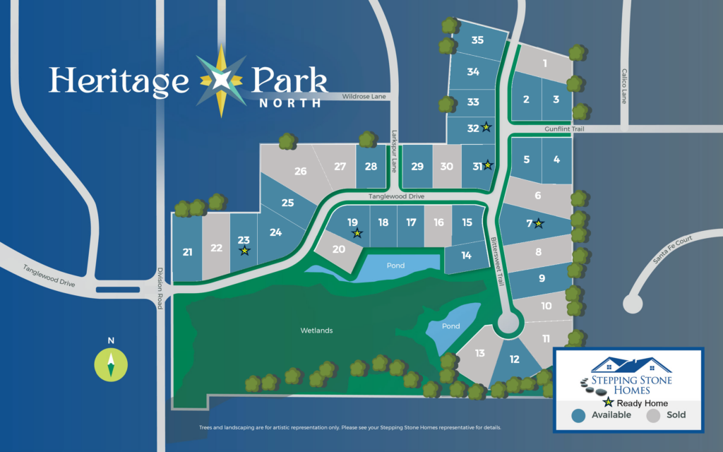 Heritage Park North New Home Community Map Germantown WI