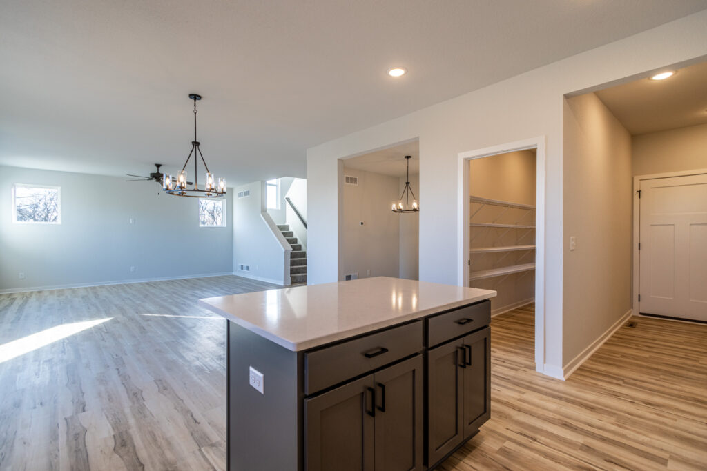 The Prescott Kitchen by Stepping Stone Homes Wisconsin