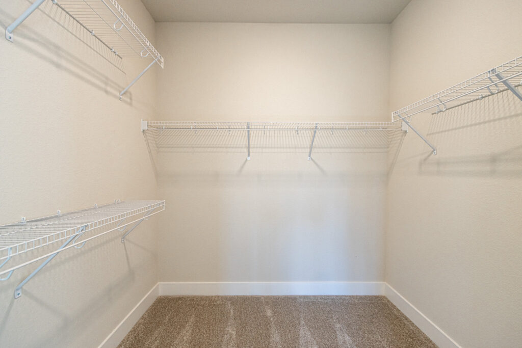 The Lauren Master Closet by Stepping Stone Homes