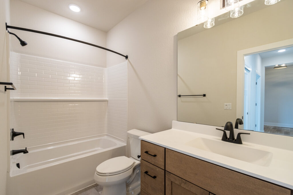 The Lauren Bathroom by Stepping Stone Homes