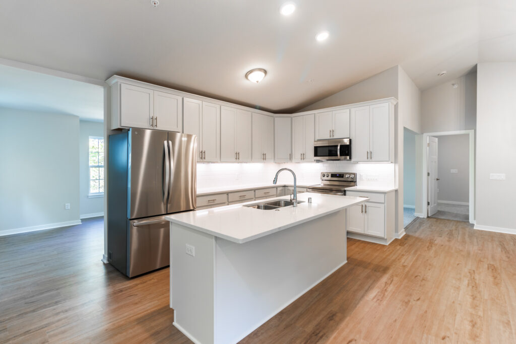 The Seven Pines Condo Kitchen by Stepping Stone Homes