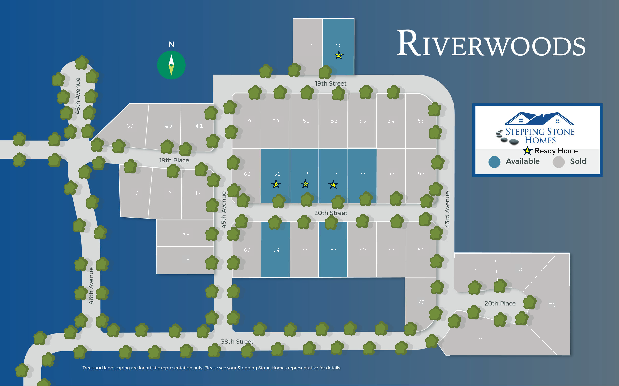 Riverwoods New Home Community Map in Kenosha WI by Stepping Stone Homes