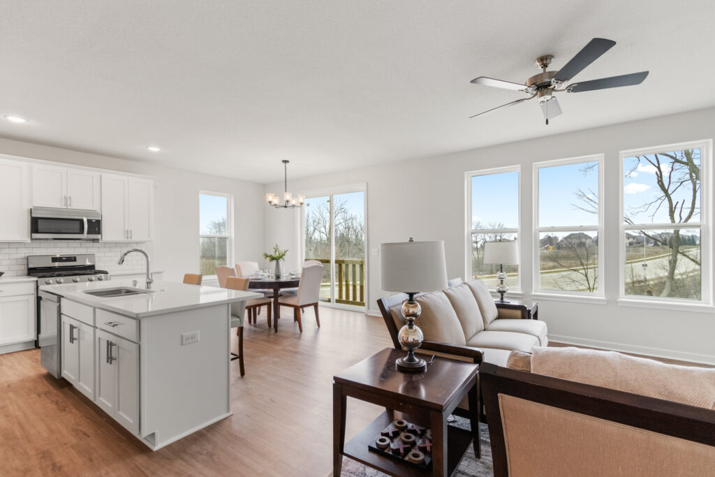 The Madison Great Room By Stepping Stone Homes