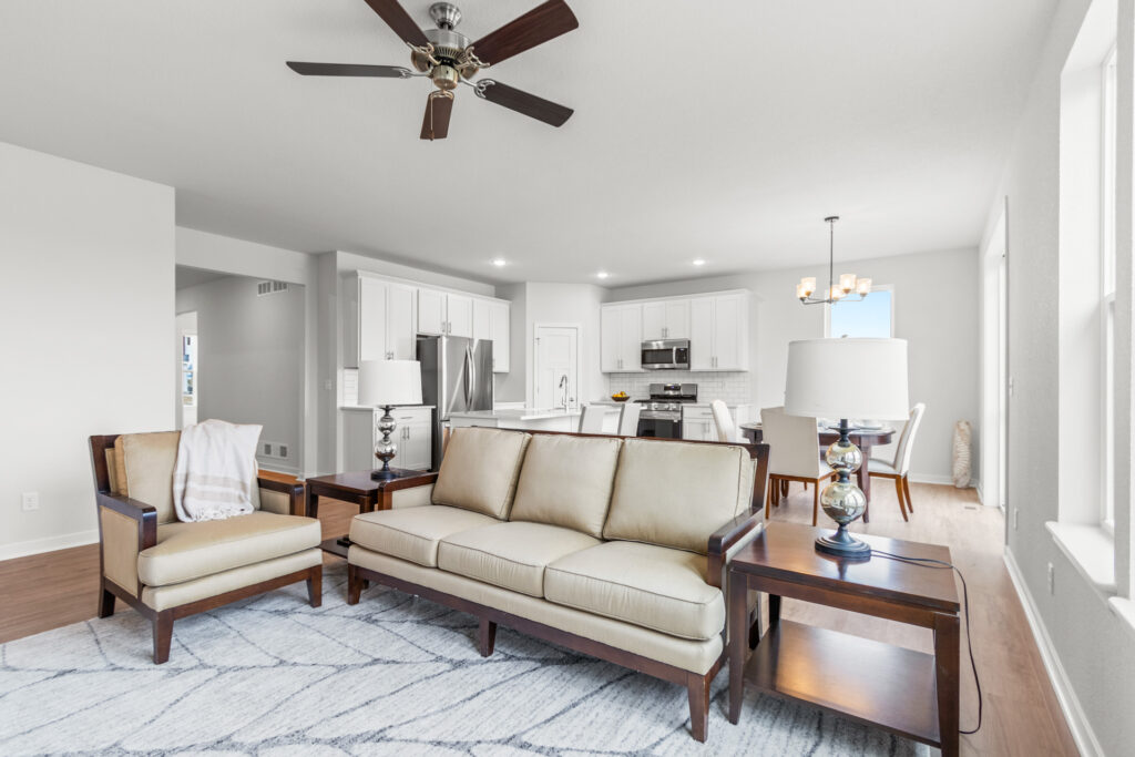 The Madison Great Room By Stepping Stone Homes