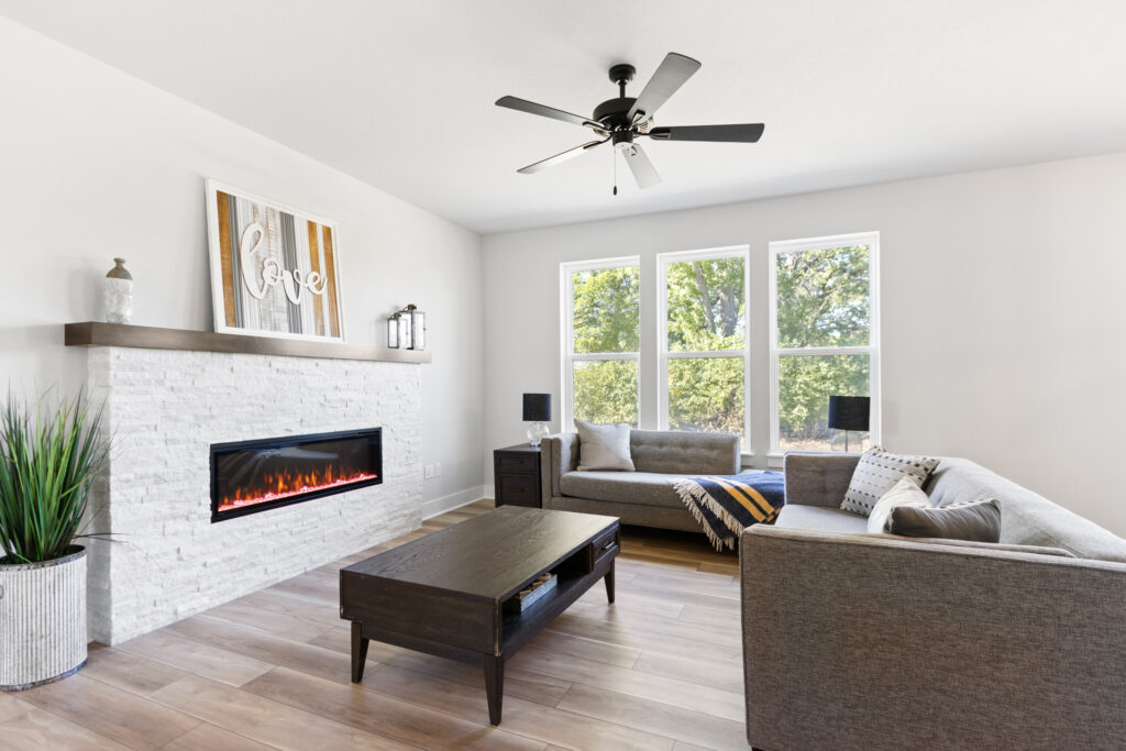 The Julia Great Room by Stepping Stone Homes