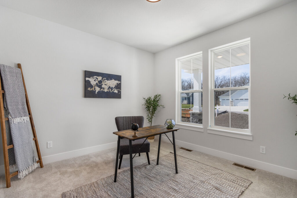 The Juniper Duplex Office by Stepping Stone Homes