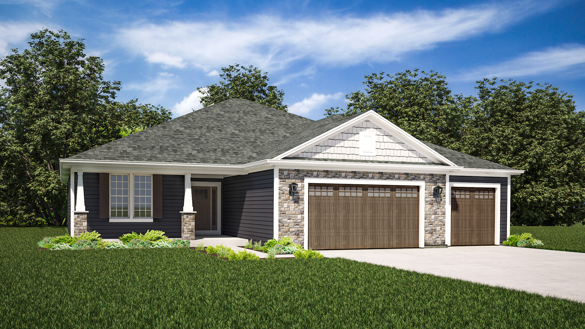 Celina Home Model Rendering by Stepping Stone Homes
