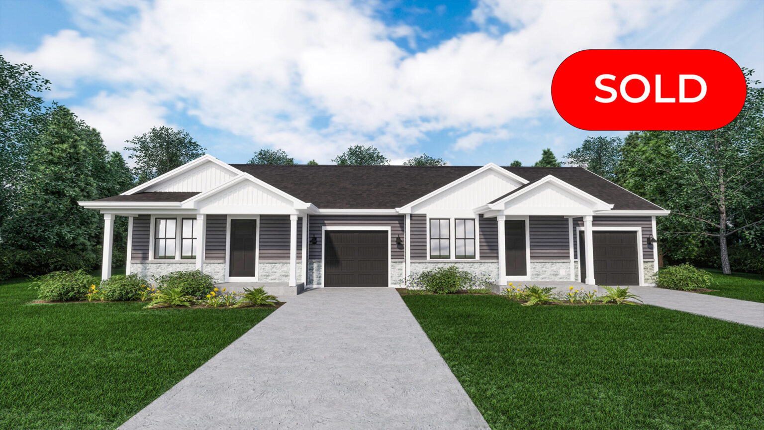 This Linden Duplex Model has been sold.