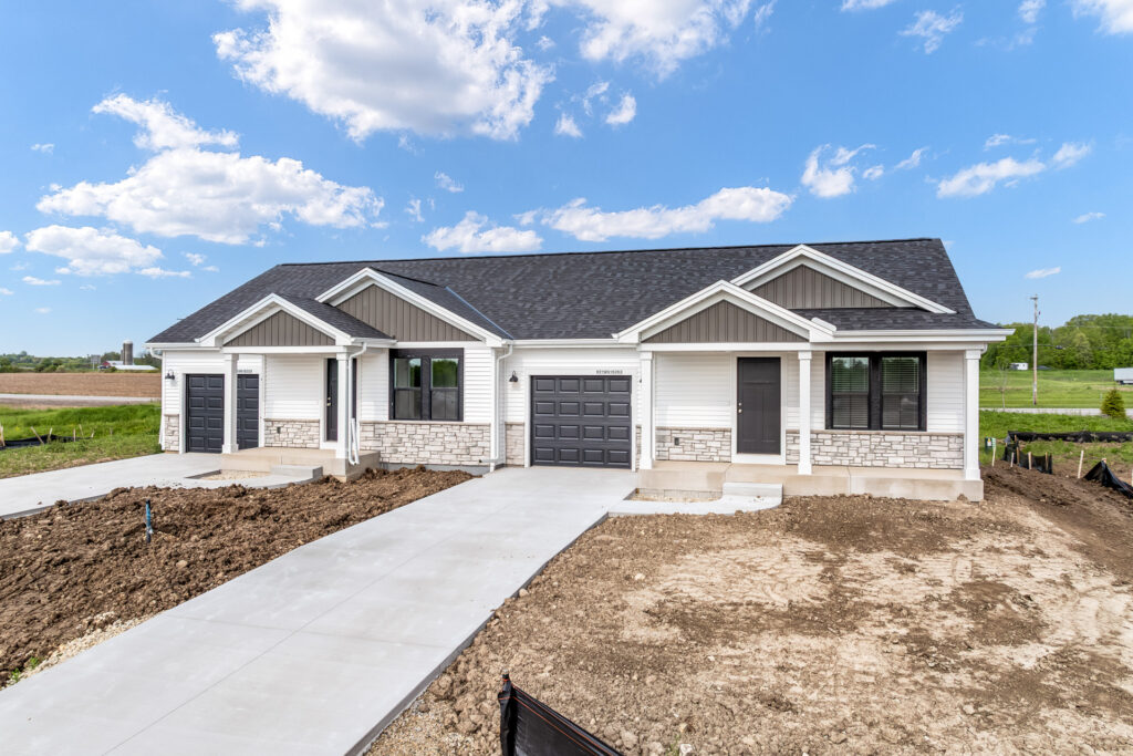 The Linden Duplex by Stepping Stone Homes