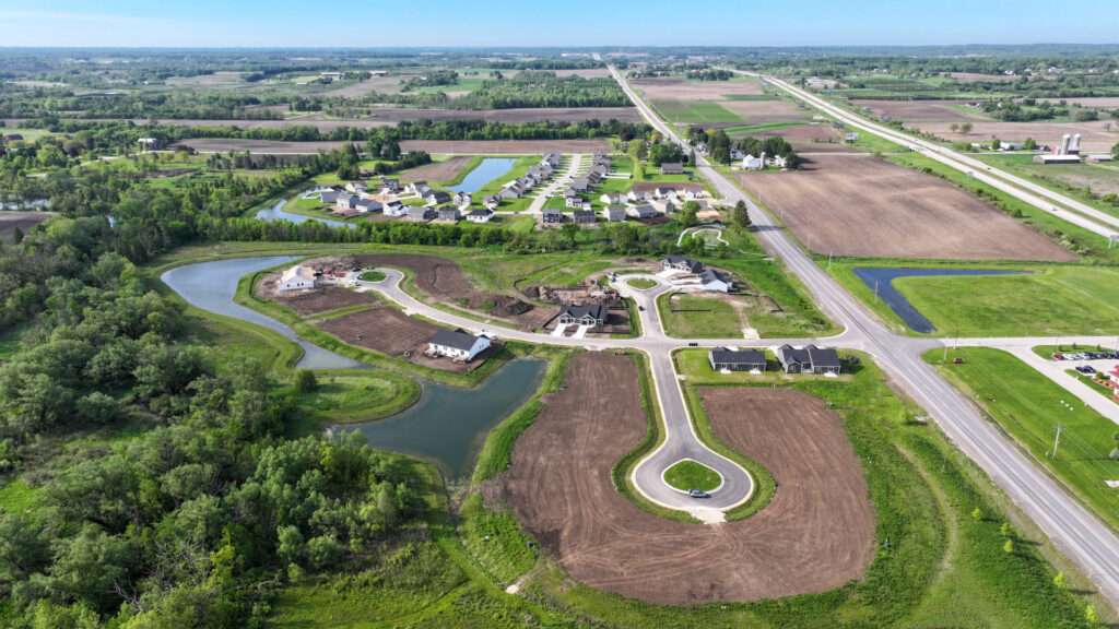 Villas at Morning Meadows New Condo Community in Jackson Wisconsin