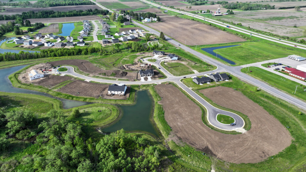 Villas at Morning Meadows New Condo Community in Jackson Wisconsin
