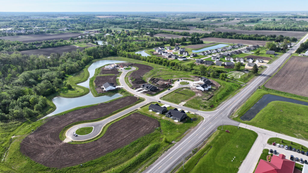 Villas at Morning Meadows New Condo Community in Jackson Wisconsin
