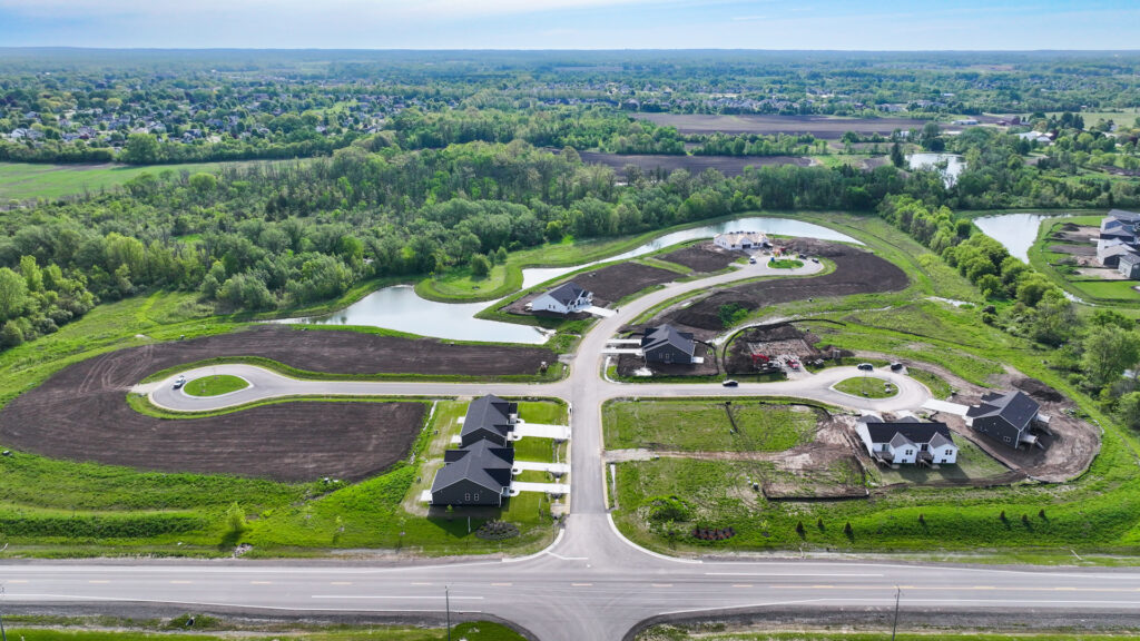 Villas at Morning Meadows New Condo Community in Jackson Wisconsin