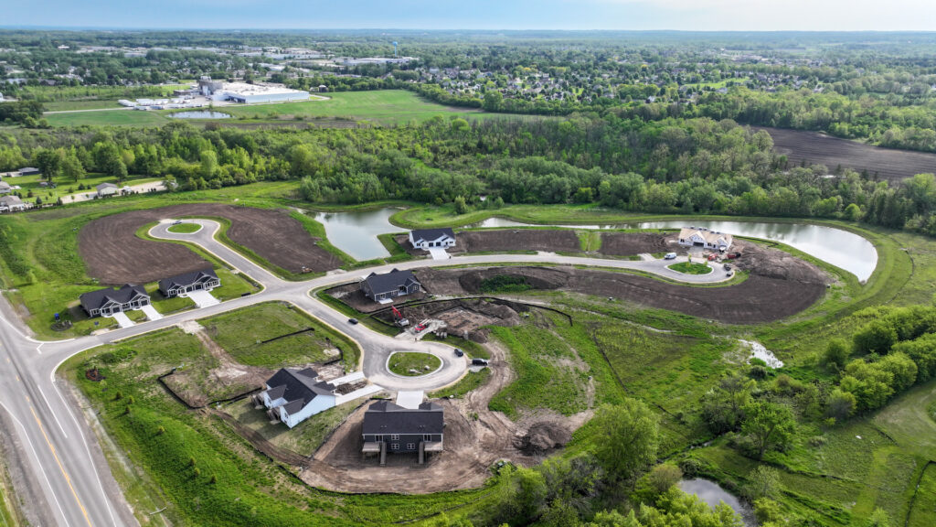Villas at Morning Meadows New Condo Community in Jackson Wisconsin