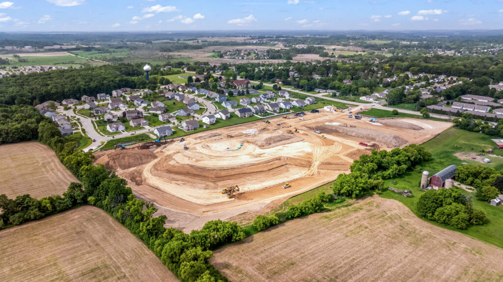 Harvest Creek a New Home Community in Hartford WI by Stepping Stone Homes