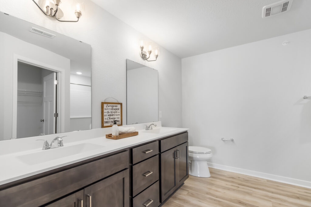 Seven Pines Condo Bathroom by Stepping Stone Homes