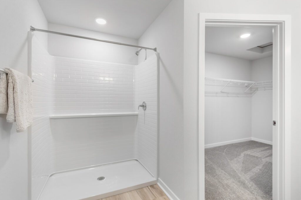 Seven Pines Condo Bathroom by Stepping Stone Homes